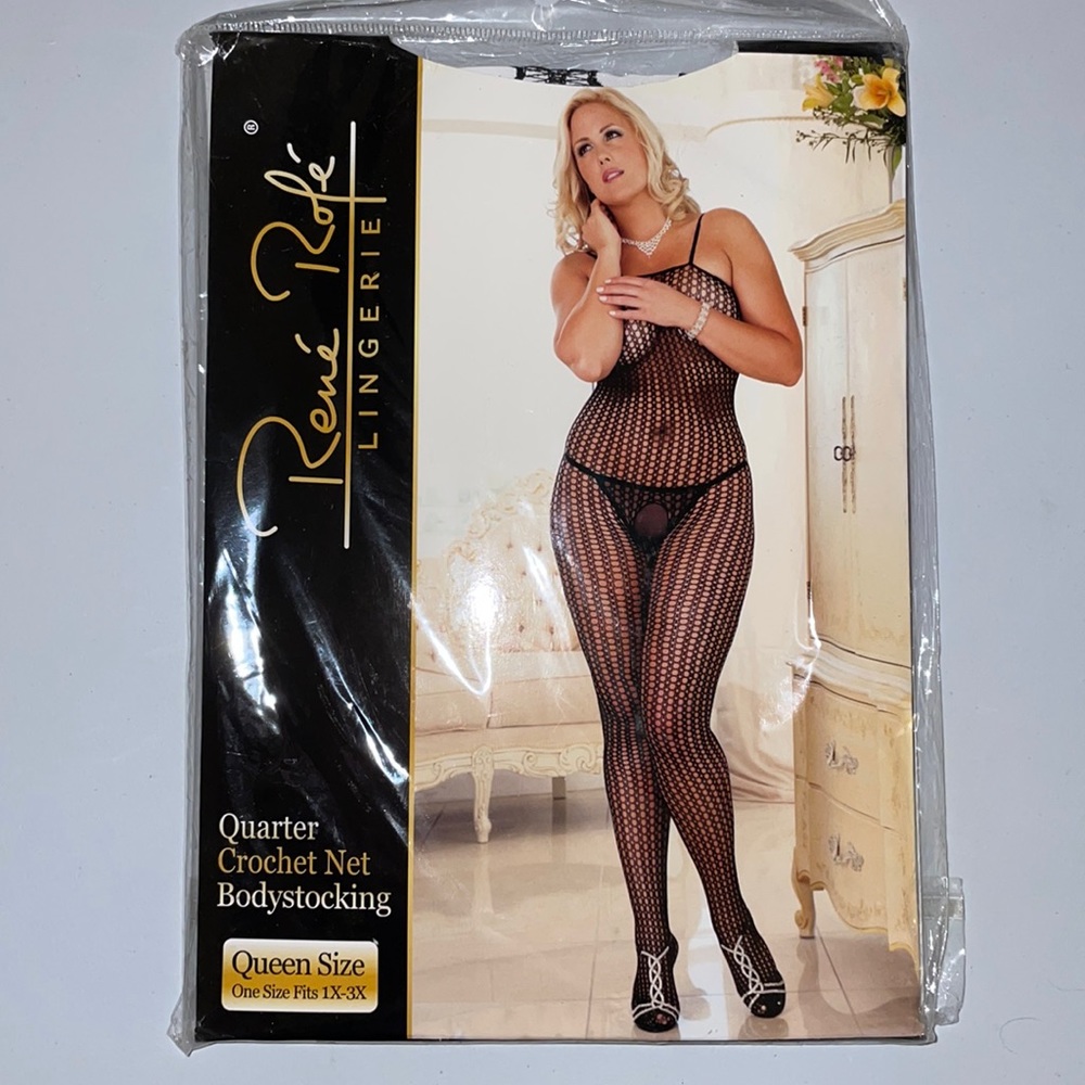 Rene Rofe Bodystocking Queen Size